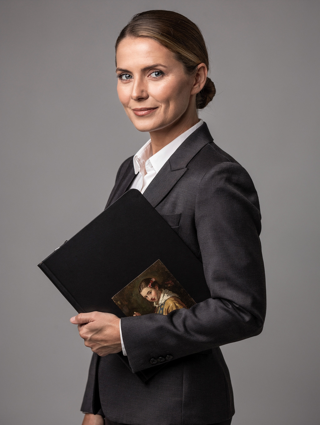 Portrait of Elena Vance, Partner, Corporate Law